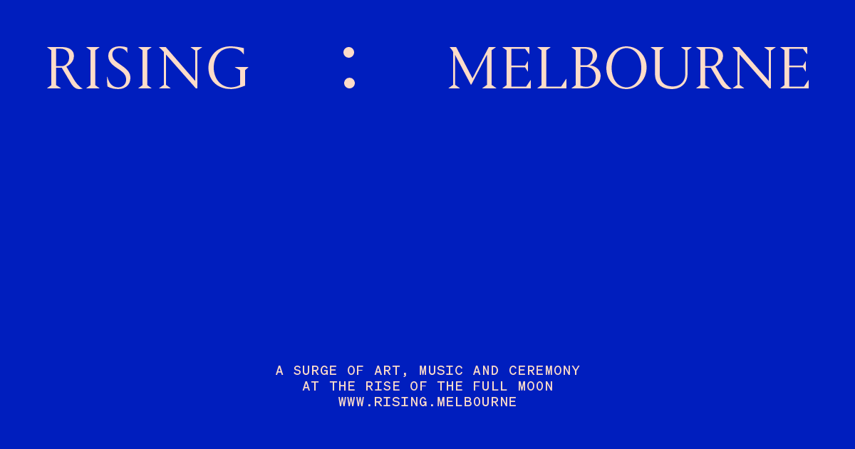 2020 Melbourne festival promo picture